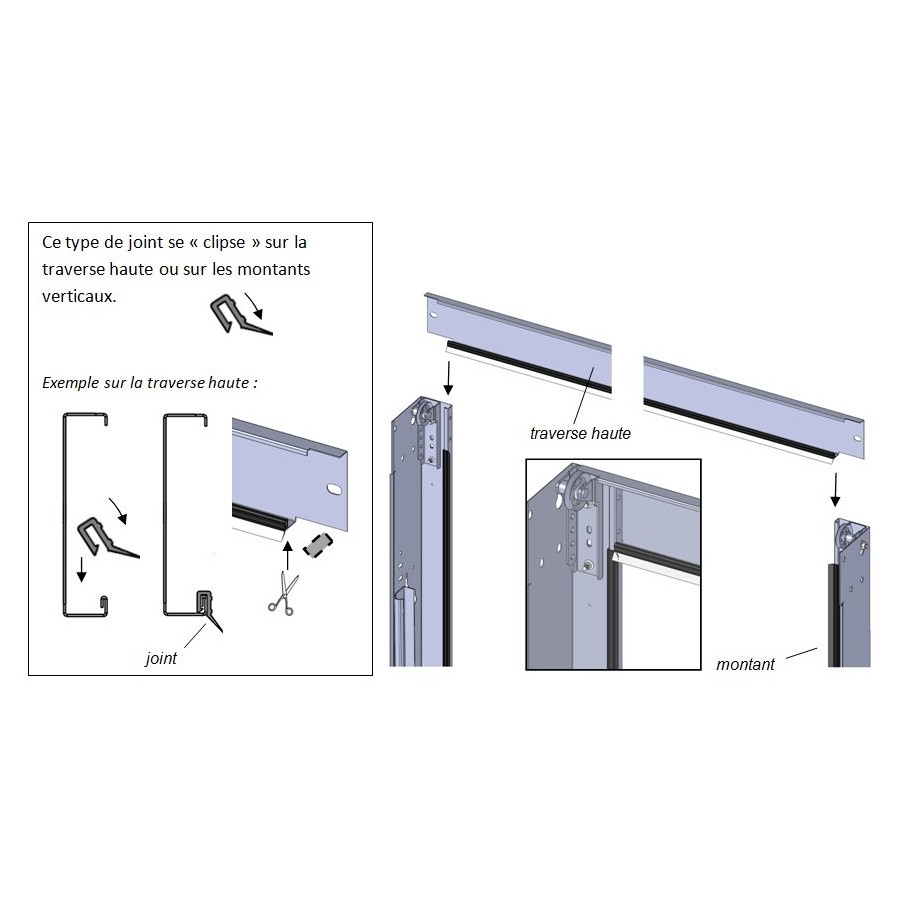 Les différents types de joints d'étanchéité d'une porte de garage